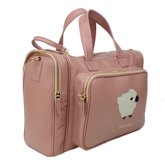 Baby Weekend Bag Ovelha em Couro Personalizada