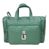 Baby Weekend Bag Urso Polar em Couro Personalizada