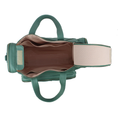 Baby Weekend Bag Urso Polar em Couro Personalizada