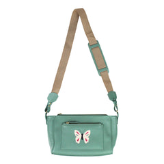 Bolsa Carrinho Borboleta em Couro Personalizada