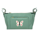 Bolsa Carrinho Borboleta em Couro Personalizada