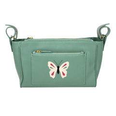 Bolsa Carrinho Borboleta em Couro Personalizada