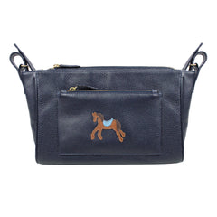 Bolsa Carrinho Cavalo Joca em Couro Personalizada