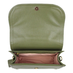 Bolsa Clémence Laço Codornê Oliva Pronta Entrega