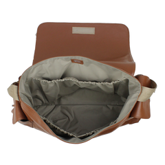 Bolsa de Bebê Tag Divino Espírito Santo em Couro Personalizada