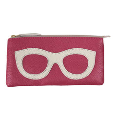 Porta Óculos Lunettes Chiclete com Off White Liso Pronta Entrega