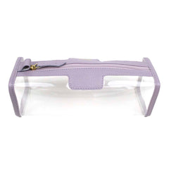 Necessaire Make Up Lilás Liso com Menta Liso Pronta Entrega