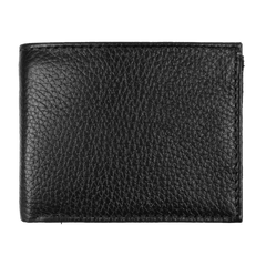 Carteira Masculina Louis Preto Liso Pronta Entrega