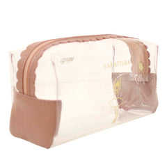 Necessaire Ballet Sapatilha em Couro e Vinil Personalizada