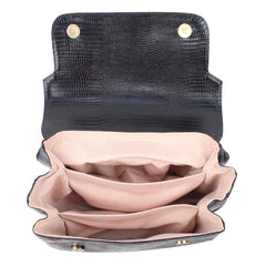 Bolsa Adele Preto Paris Pronta Entrega