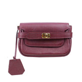 Bolsa Nano Adele Burgundy Liso Pronta Entrega