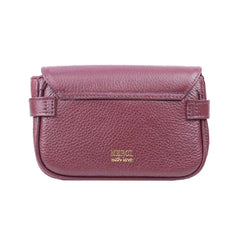 Bolsa Nano Adele Burgundy Liso Pronta Entrega