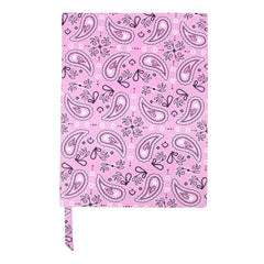 Caderno My Notes Estampa Paisley em Couro Personalizado