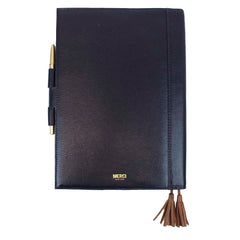 Caderno Toujours G Marinho Liso com Caramelo Liso Pronta Entrega