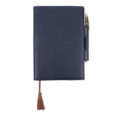 Caderno Toujours P Marinho Liso com Caramelo Liso Pronta Entrega