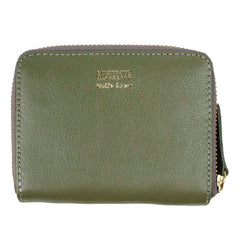 Carteira de Dinheiro Zíper P Oliva Pronta Entrega