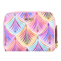 Carteira de Dinheiro Zíper P Estampa Arcos Pronta Entrega