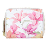 Carteira de Dinheiro Zíper P Estampa Atromélias Pronta Entrega