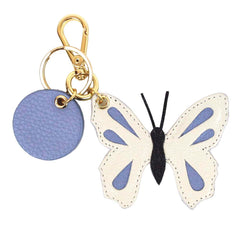 Chaveiro Borboleta em Couro Personalizado