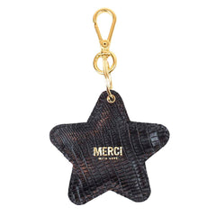 Chaveiro Estrela Preto Paris Pronta Entrega