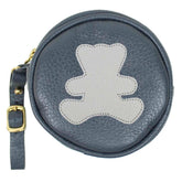 Porta Chupeta Little Bear Chumbo com Cinza Claro Liso Pronta Entrega