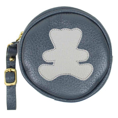 Porta Chupeta Little Bear Chumbo com Cinza Claro Liso Pronta Entrega