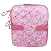 Extra Bag Estampa Paisley Rosa com Rosa Orquídea Pronta Entrega