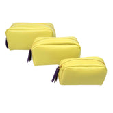 Kit Necessaire Julie com 3 Lima Liso com Purple Pronta Entrega