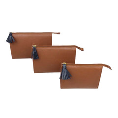 Kit Necessaire Louise em Couro Personalizada