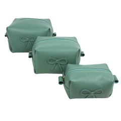 Kit Necessaire Matilde Laço Rococó em Couro Personalizado