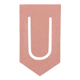 Marcador de Livro Clipes em Couro Personalizado