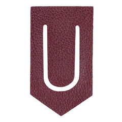 Marcador de Livro Clipes em Couro Personalizado