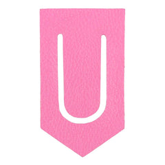 Marcador de Livro Clipes em Couro Personalizado