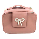 Bolsa de Bebê Mini Laço Rococó em Couro Personalizada