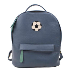 Mochila M Amsterdã Bola de Futebol em Couro Personalizada