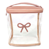 Necessaire Mami Laço Rococó Algodão Doce Liso Pronta Entrega