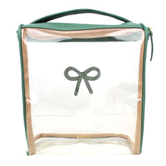 Necessaire Mami Laço Rococó Jade Pronta Entrega