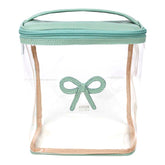 Necessaire Mami Laço Rococó Menta Liso Pronta Entrega