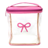 Necessaire Mami Laço Rococó Rosa Orquídea Pronta Entrega