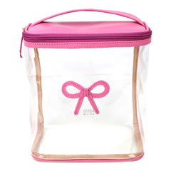 Necessaire Mami Laço Rococó Rosa Orquídea Pronta Entrega
