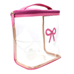 Necessaire Mami Laço Rococó Rosa Orquídea Pronta Entrega