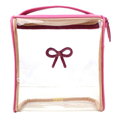 Necessaire Mami Laço Rococó Rosa Orquídea Pronta Entrega