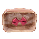 Necessaire Anne Beach Laço Algodão Doce Liso com Chiclete Pronta Entrega