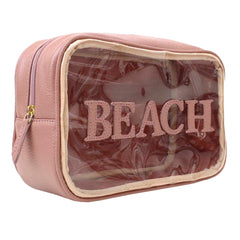 Necessaire Anne Beach Algodão Doce Liso Pronta Entrega