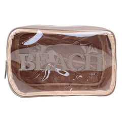 Necessaire Anne Beach Castor Pronta Entrega