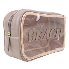 Necessaire Anne Beach Castor Pronta Entrega