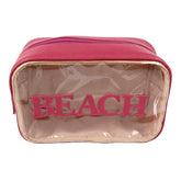 Necessaire Anne Beach Chiclete Pronta Entrega