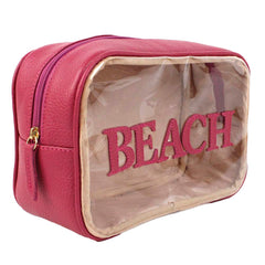 Necessaire Anne Beach Chiclete Pronta Entrega