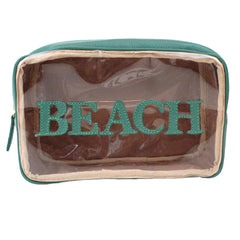 Necessaire Anne Beach Esmeralda Pronta Entrega