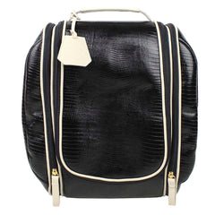 Necessaire Bruna Preto Paris com Off White Lesard Pronta Entrega
